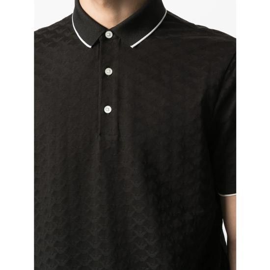 Emporio Armani EMPORIO ARMANI Men Polo Shirts 1JHWZ 8N1FP0 0999 BLACK Size US L / EU 52-54 / 3 - 5 Thumbnail