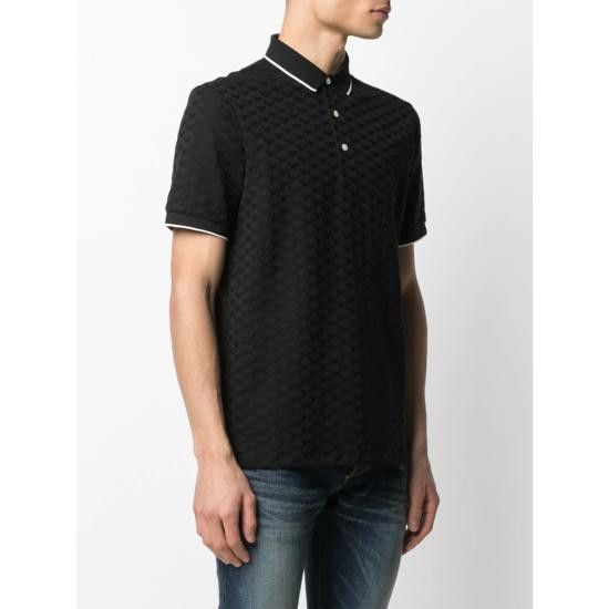 Emporio Armani EMPORIO ARMANI Men Polo Shirts 1JHWZ 8N1FP0 0999 BLACK Size US XXL / EU 58 / 5 - 3 Thumbnail