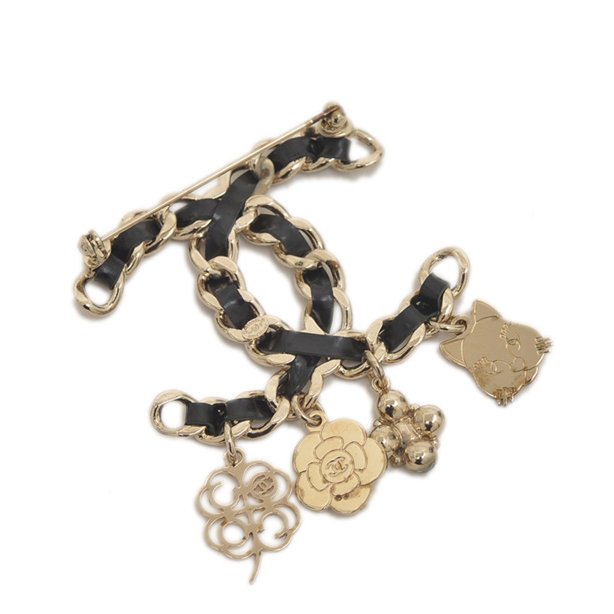 Chanel Chanel Coco Mark brooch Size ONE SIZE - 2 Thumbnail