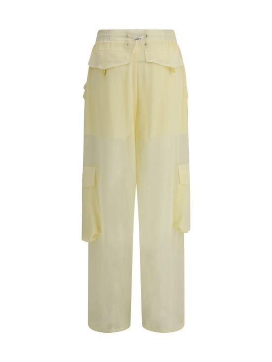 Pinko PINKO Women Straight Pants 104751A21F D22 YELLOW Size 27" / US 4 / IT 40 - 2 Thumbnail