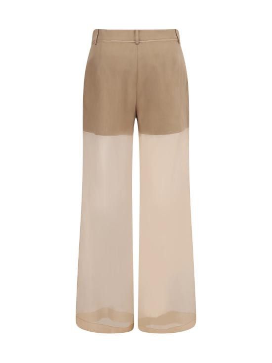 Pinko PINKO Women Straight Pants 104698A2EE L31 BEIGE Size 27" / US 4 / IT 40 - 2 Thumbnail