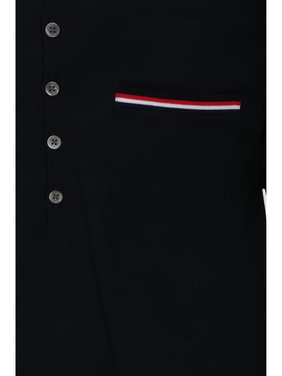 Thom Browne THOM BROWNE Men Polo Shirts MJP022A01455 415 BLUE Size US M / EU 48-50 / 2 - 3 Thumbnail