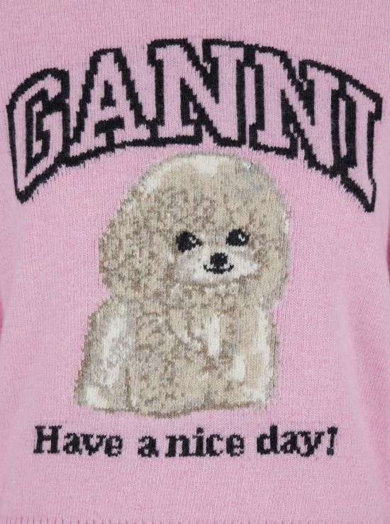 Ganni GANNI Women Jackets K2499868 Pink Size M / US 6-8 / IT 42-44 - 3 Thumbnail