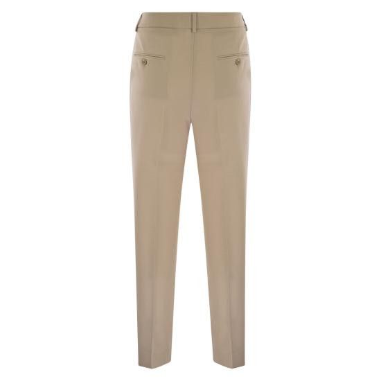 Weekend Max Mara WEEKEND MAX MARA Women Straight Pants 2525136171600 BEIGE Size 27" / US 4 / IT 40 - 2 Thumbnail