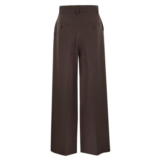 Weekend Max Mara WEEKEND MAX MARA Women Straight Pants 2525136151600 BROWN Size 24" / US 00 / IT 34 - 2 Thumbnail