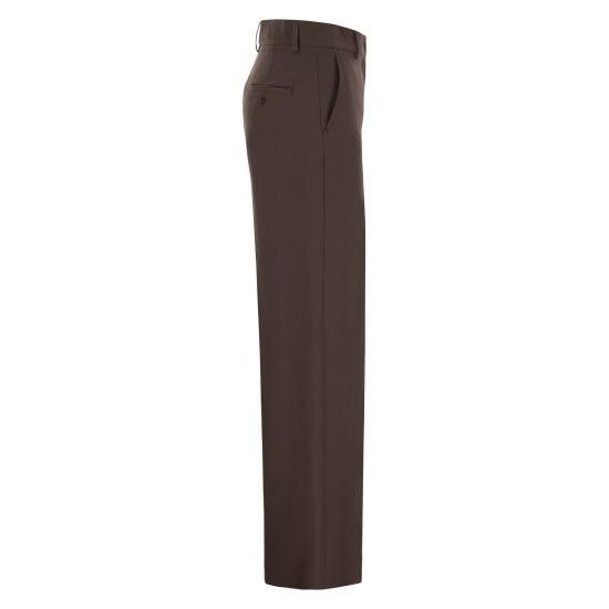 Weekend Max Mara WEEKEND MAX MARA Women Straight Pants 2525136151600 BROWN Size 24" / US 00 / IT 34 - 3 Thumbnail