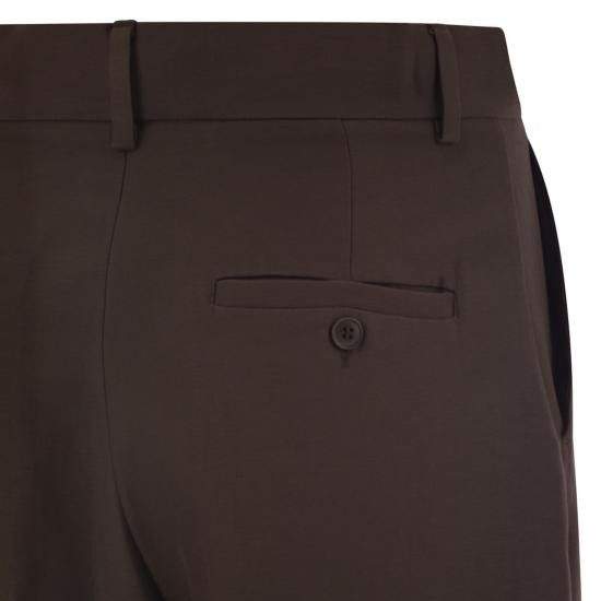 Weekend Max Mara WEEKEND MAX MARA Women Straight Pants 2525136151600 BROWN Size 26" / US 2 / IT 38 - 4 Thumbnail