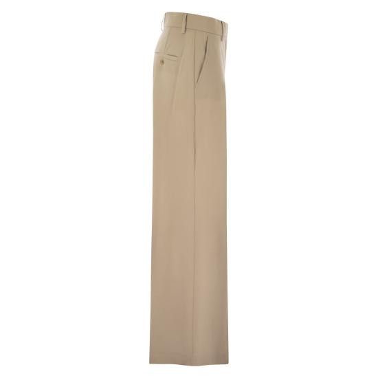 Weekend Max Mara WEEKEND MAX MARA Women Straight Pants 2525136031600 BEIGE Size 27" / US 4 / IT 40 - 3 Thumbnail