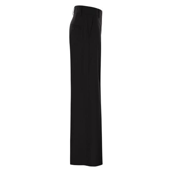 Weekend Max Mara WEEKEND MAX MARA Women Straight Pants 2525136031600 BLACK Size 26" / US 2 / IT 38 - 3 Thumbnail
