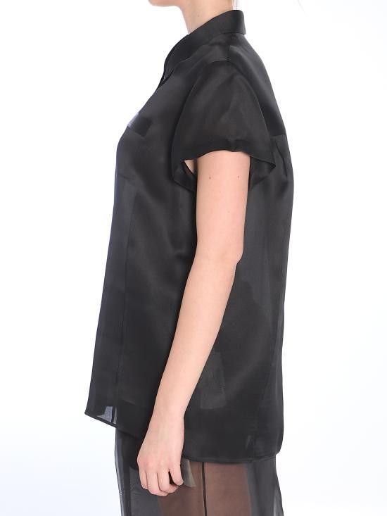KHAITE KHAITE Women Shirts 23833002 BLACK Size M / US 6-8 / IT 42-44 - 3 Thumbnail