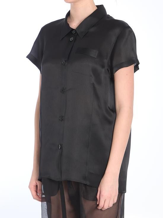 KHAITE KHAITE Women Shirts 23833002 BLACK Size M / US 6-8 / IT 42-44 - 2 Thumbnail