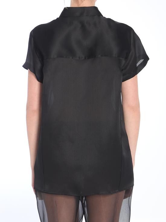 KHAITE KHAITE Women Shirts 23833002 BLACK Size M / US 6-8 / IT 42-44 - 4 Thumbnail