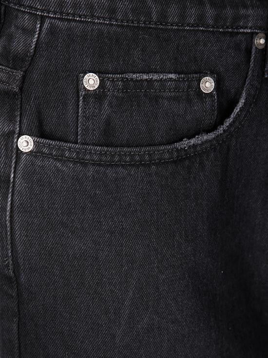 Golden Goose GOLDEN GOOSE Men Straight Pants GMP01636P000625 90100 BLACK Size US 33 - 3 Thumbnail
