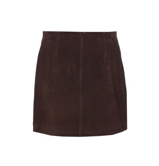 Zadig & Voltaire ZADIG & VOLTAIRE Women Mid Skirts RWSK01066 213 Brown Size 26" / US 2 / IT 38 - 2 Thumbnail