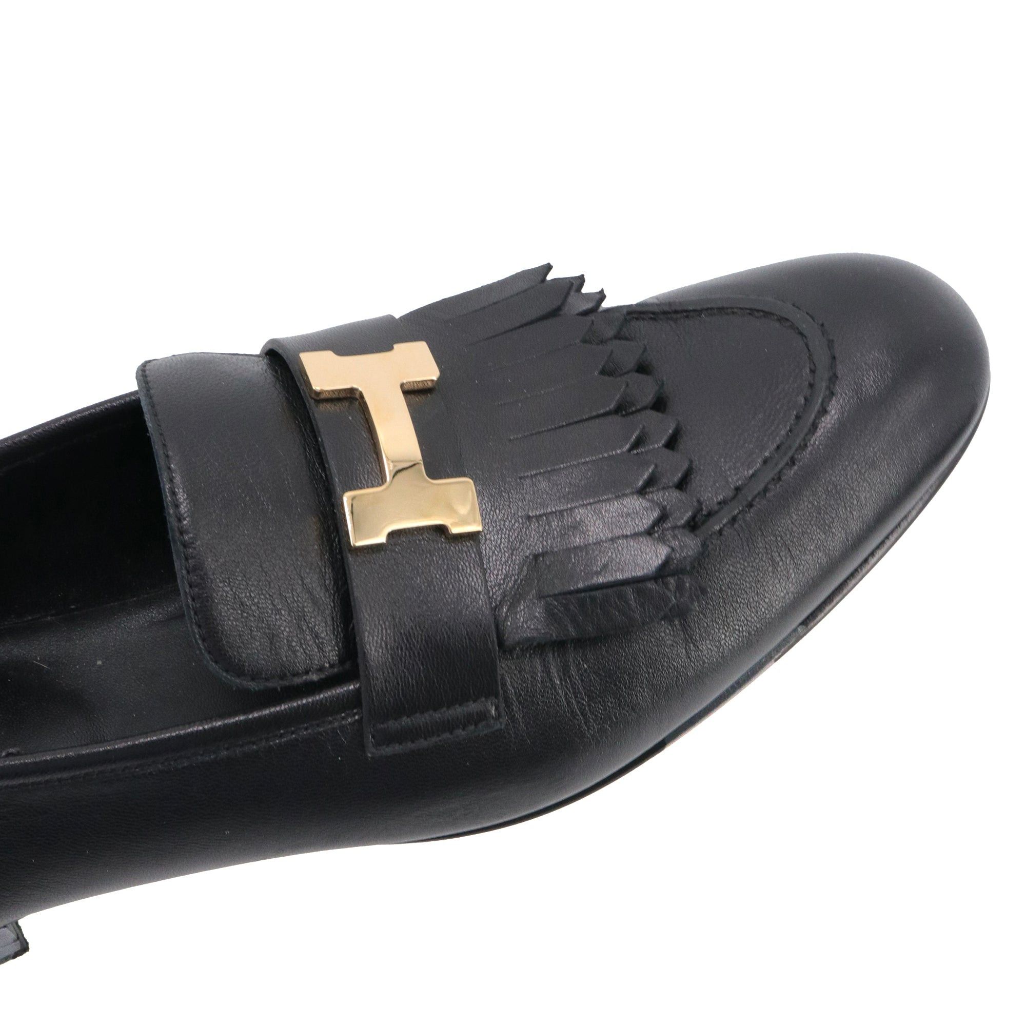 Hermes HERMÈS - Royal Hermès loafers in black leather (T41) Size US 10 / IT 40 - 5 Thumbnail