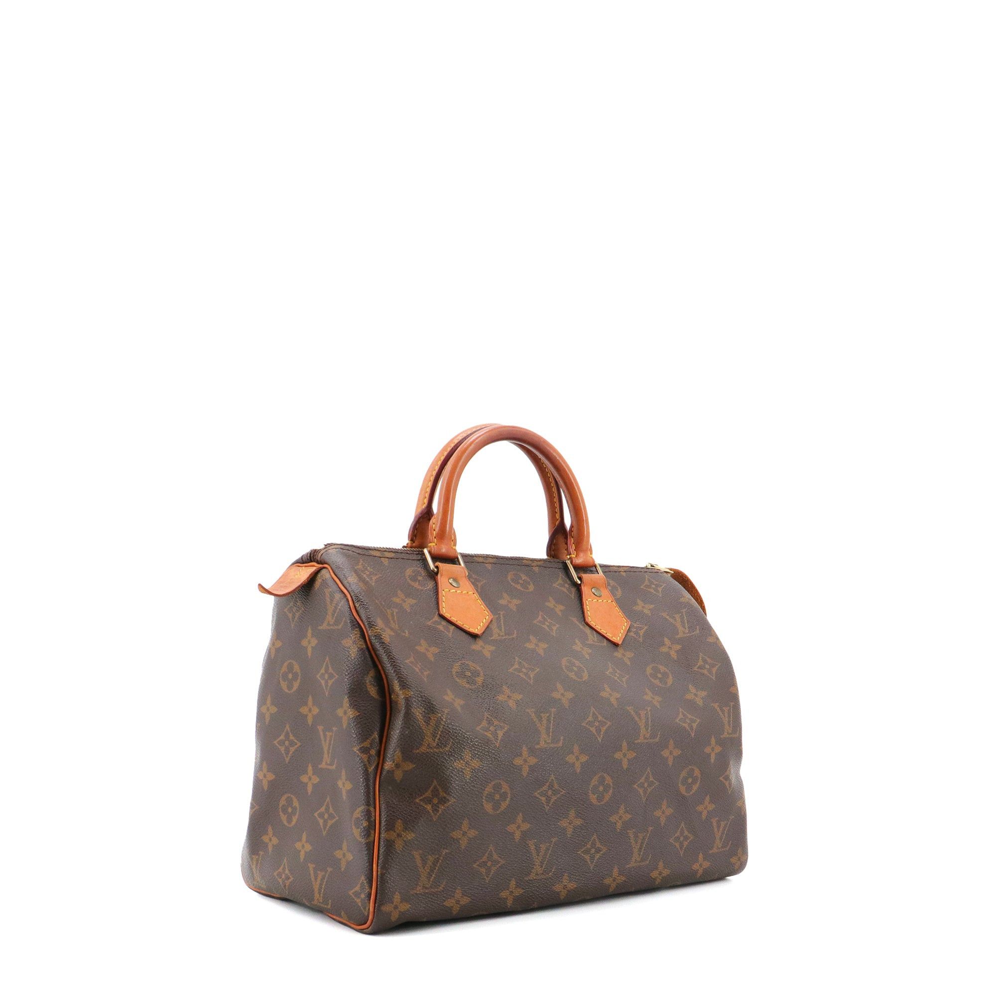 Louis Vuitton LOUIS VUITTON - Louis Vuitton Speedy 30 handbag in vintage monogrammed canvas Size ONE SIZE - 2 Thumbnail
