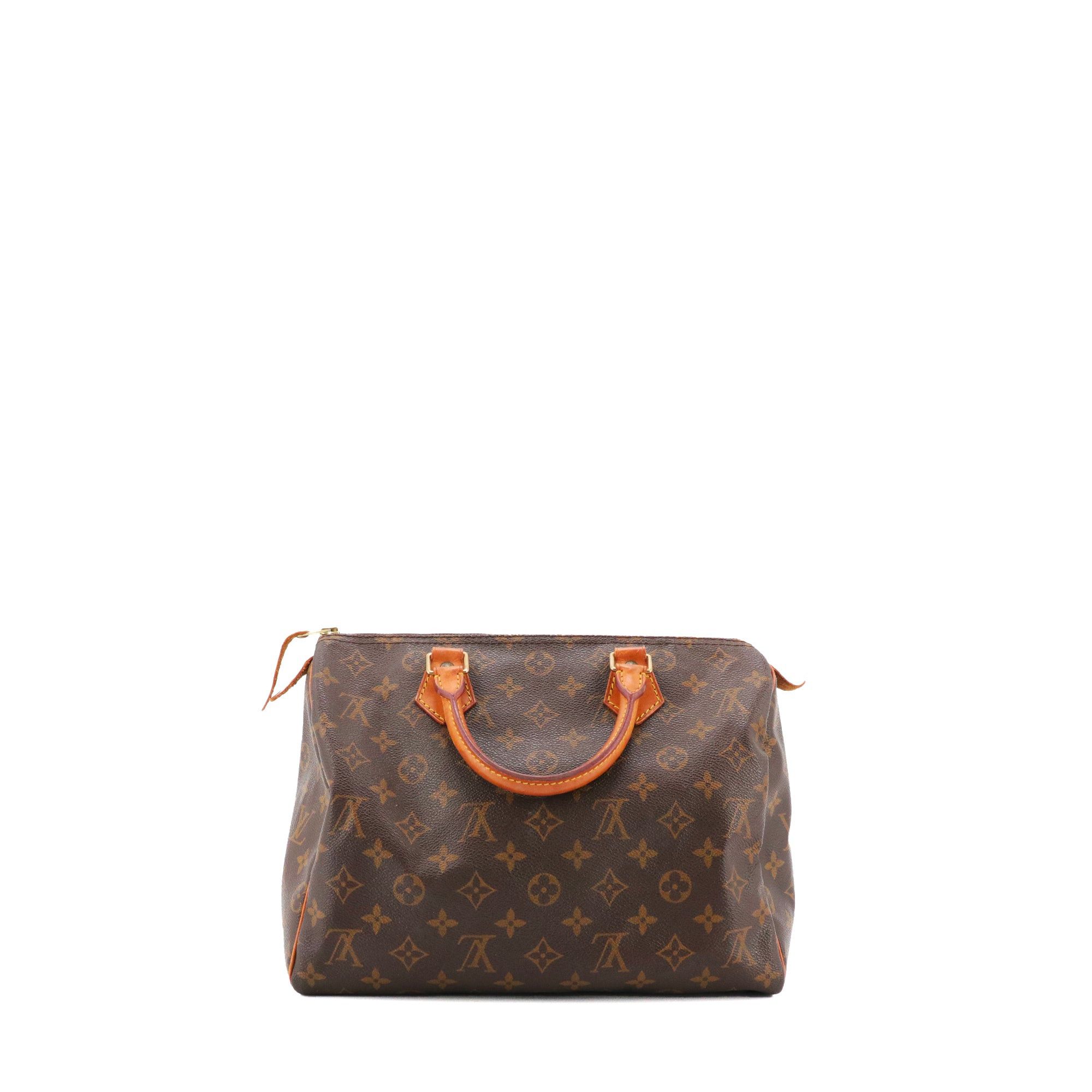 Louis Vuitton LOUIS VUITTON - Louis Vuitton Speedy 30 handbag in vintage monogrammed canvas Size ONE SIZE - 3 Thumbnail