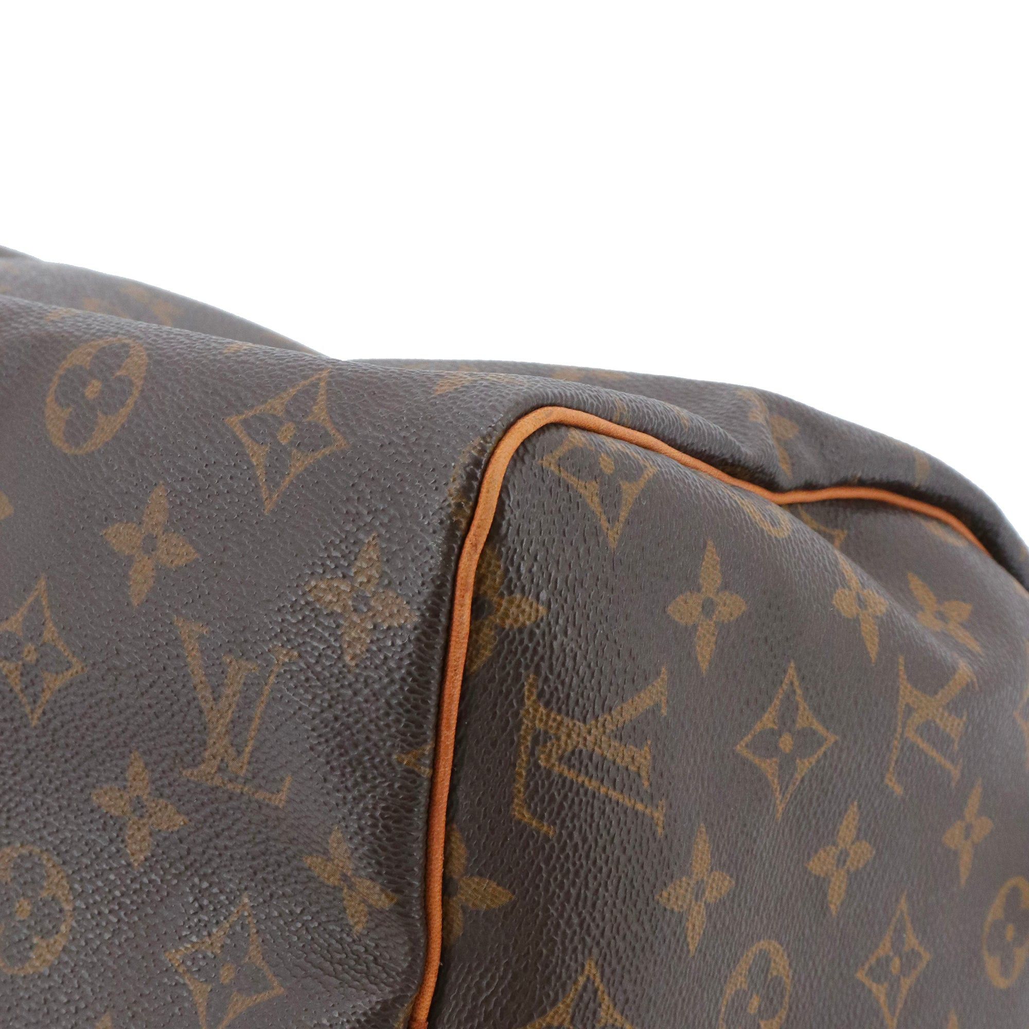 Louis Vuitton LOUIS VUITTON - Louis Vuitton Speedy 30 handbag in vintage monogrammed canvas Size ONE SIZE - 9 Thumbnail