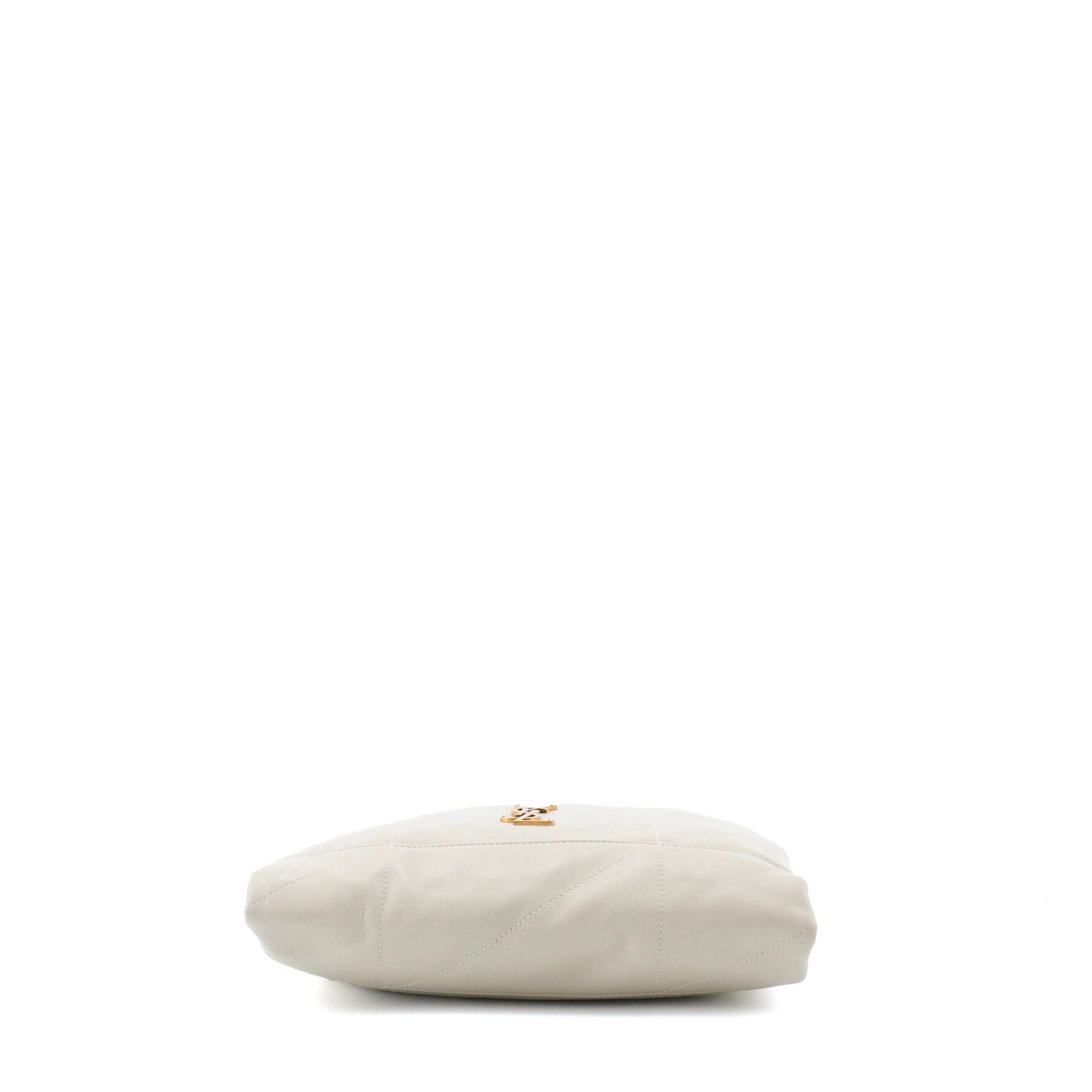 Saint Laurent Paris SAINT LAURENT - Jamie Pochon Saint Laurent shoulder bag in off-white leather Size ONE SIZE - 4 Thumbnail