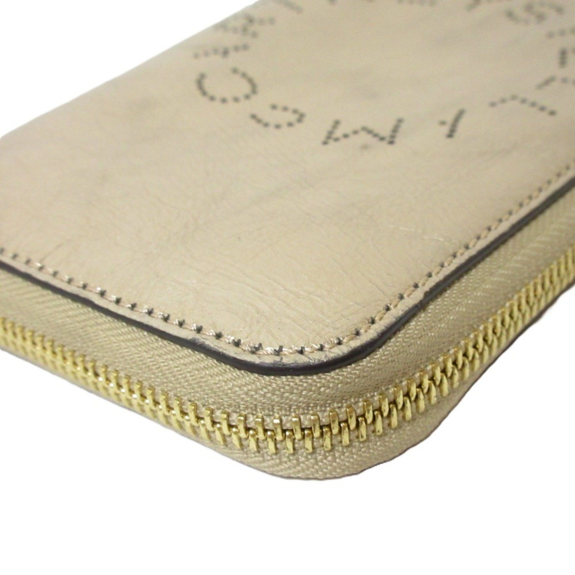 Stella McCartney STELLA McCARTNEY Stella McCartney logo punching round zipper long wallet pink gold men women Size ONE SIZE - 5 Thumbnail