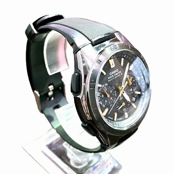 Other Other Casio Wave Ceptor Stainless Steel Chronograph Metal Automatic WVQ-M410 Size ONE SIZE - 3 Thumbnail