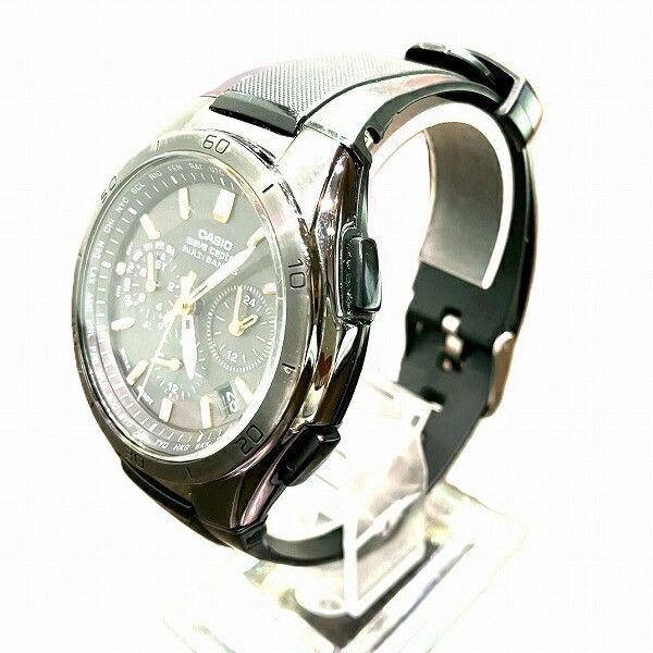 Other Other Casio Wave Ceptor Stainless Steel Chronograph Metal Automatic WVQ-M410 Size ONE SIZE - 2 Thumbnail