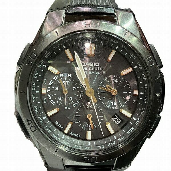 Other Other Casio Wave Ceptor Stainless Steel Chronograph Metal Automatic WVQ-M410 Size ONE SIZE - 4 Thumbnail