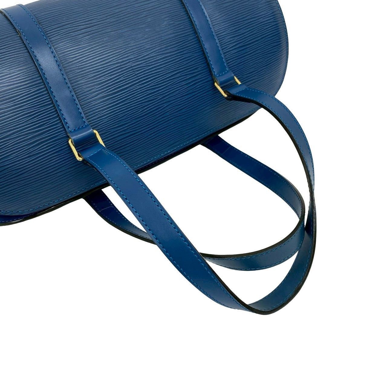 Louis Vuitton Louis Vuitton Handbag Blue Leather Size ONE SIZE - 4 Thumbnail