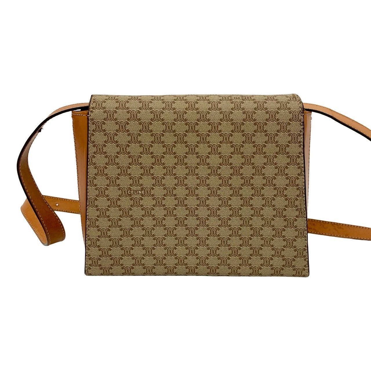 Celine Celine Shoulder Bag Neutrals Leather Size ONE SIZE - 3 Thumbnail