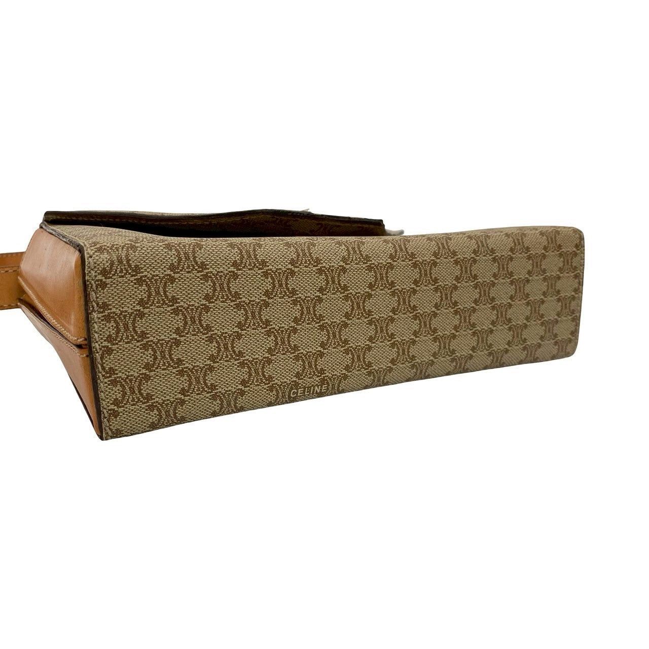 Celine Celine Shoulder Bag Neutrals Leather Size ONE SIZE - 7 Thumbnail