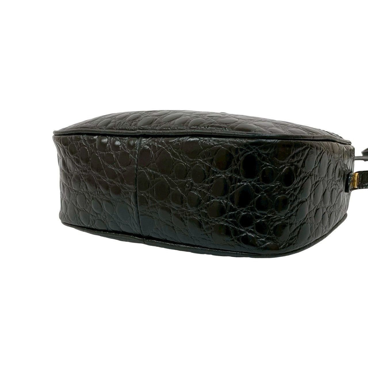 Salvatore Ferragamo Salvatore Ferragamo Shoulder Bag Black Leather Size ONE SIZE - 8 Thumbnail