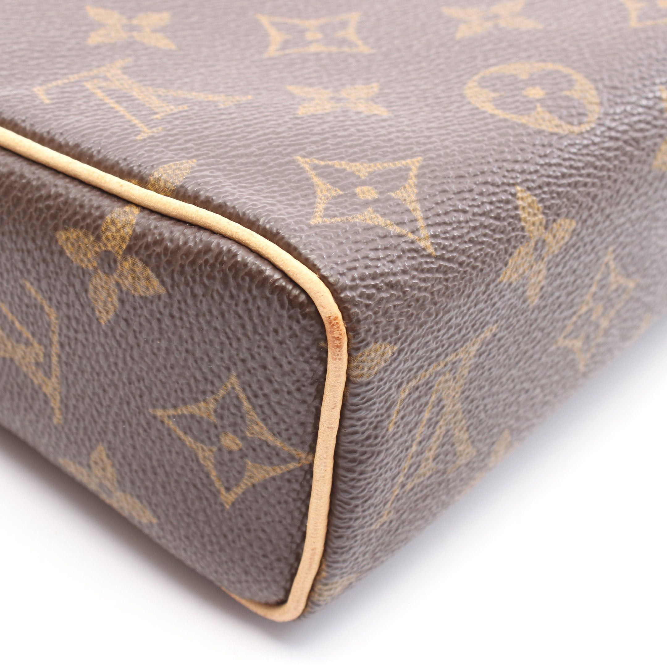 Louis Vuitton Louis Vuitton Recital Monogram Handbag Leather Brown Size ONE SIZE - 7 Thumbnail