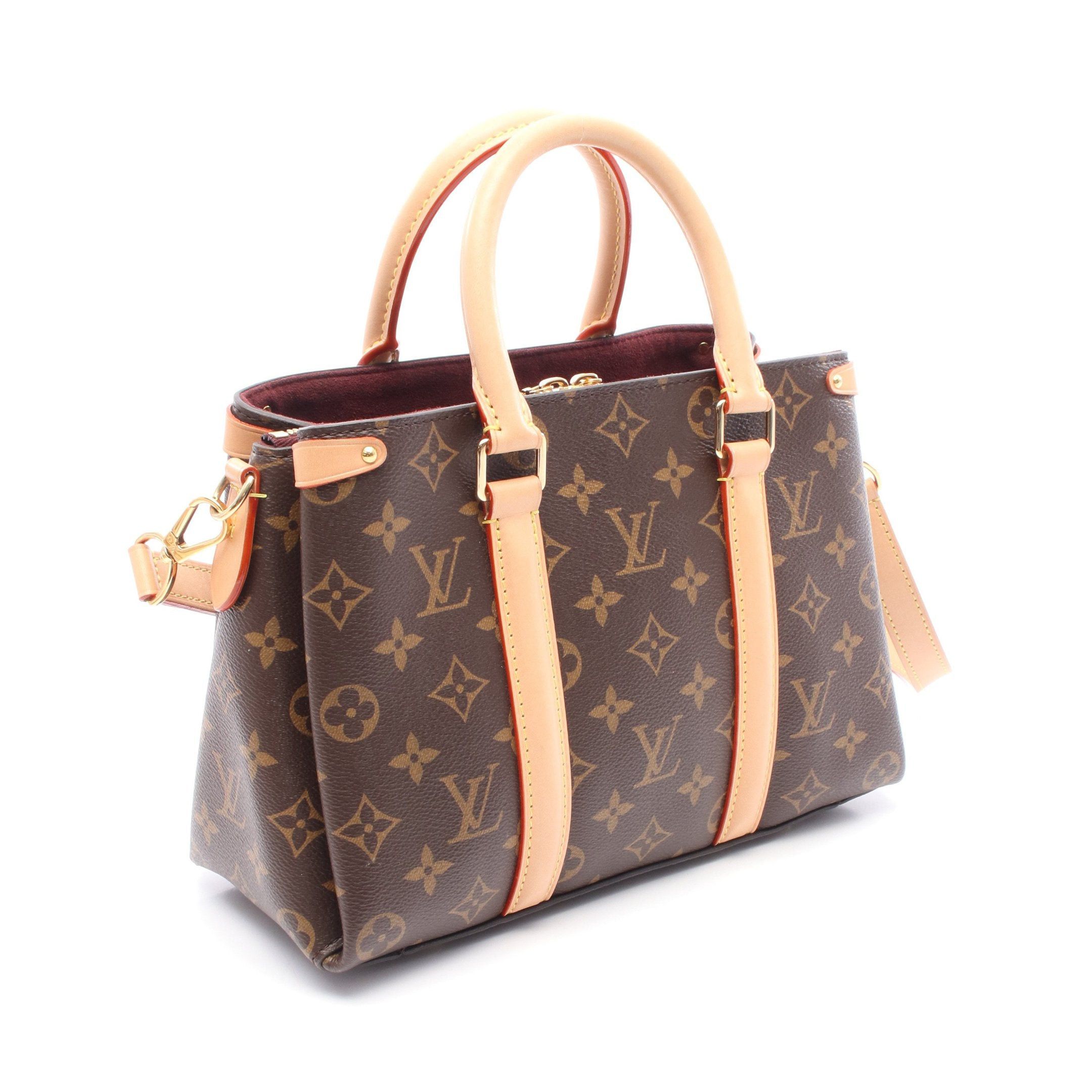 Louis Vuitton Louis Vuitton Soufflot Bb Monogram Handbag Leather Brown Size ONE SIZE - 2 Thumbnail