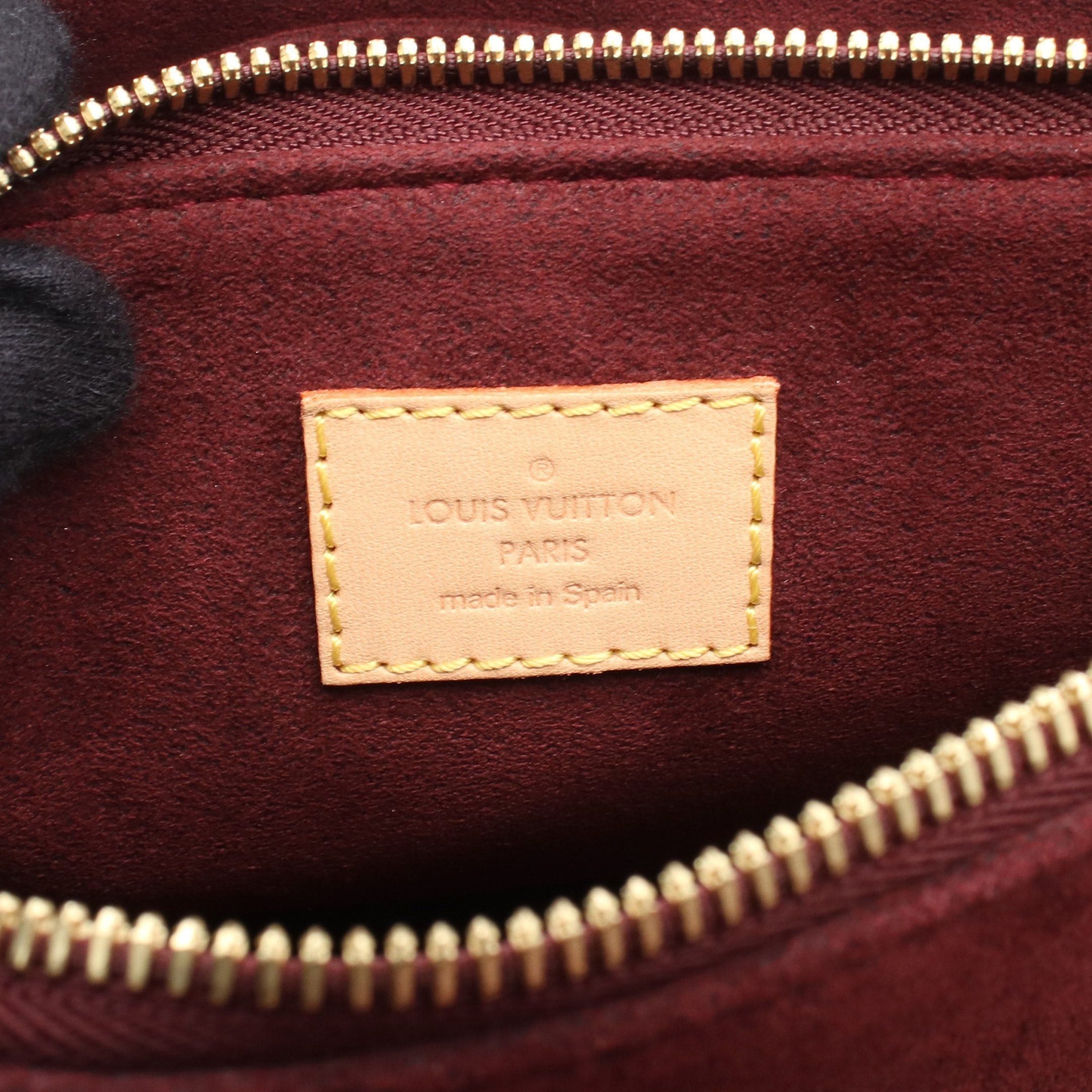 Louis Vuitton Louis Vuitton Soufflot Bb Monogram Handbag Leather Brown Size ONE SIZE - 4 Thumbnail