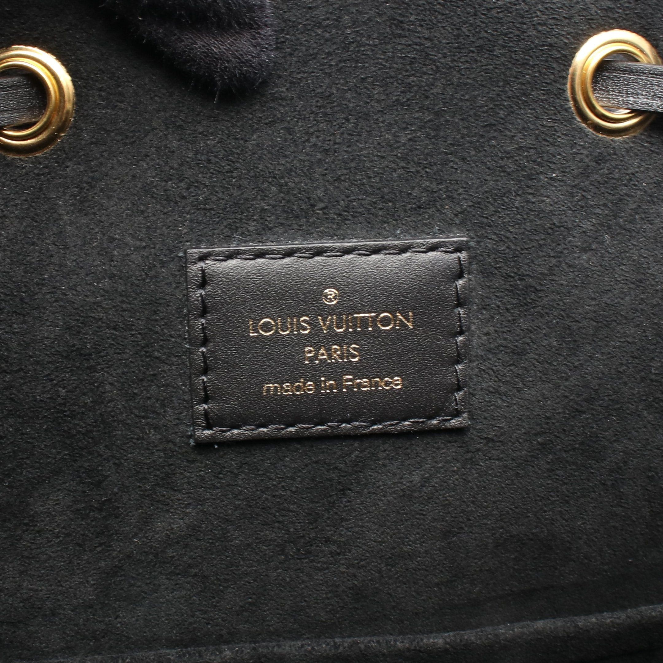 Louis Vuitton Louis Vuitton Montsouris Pm Monogram Empreinte Noir Backpack Rucksack Leather Black Size ONE SIZE - 4 Thumbnail