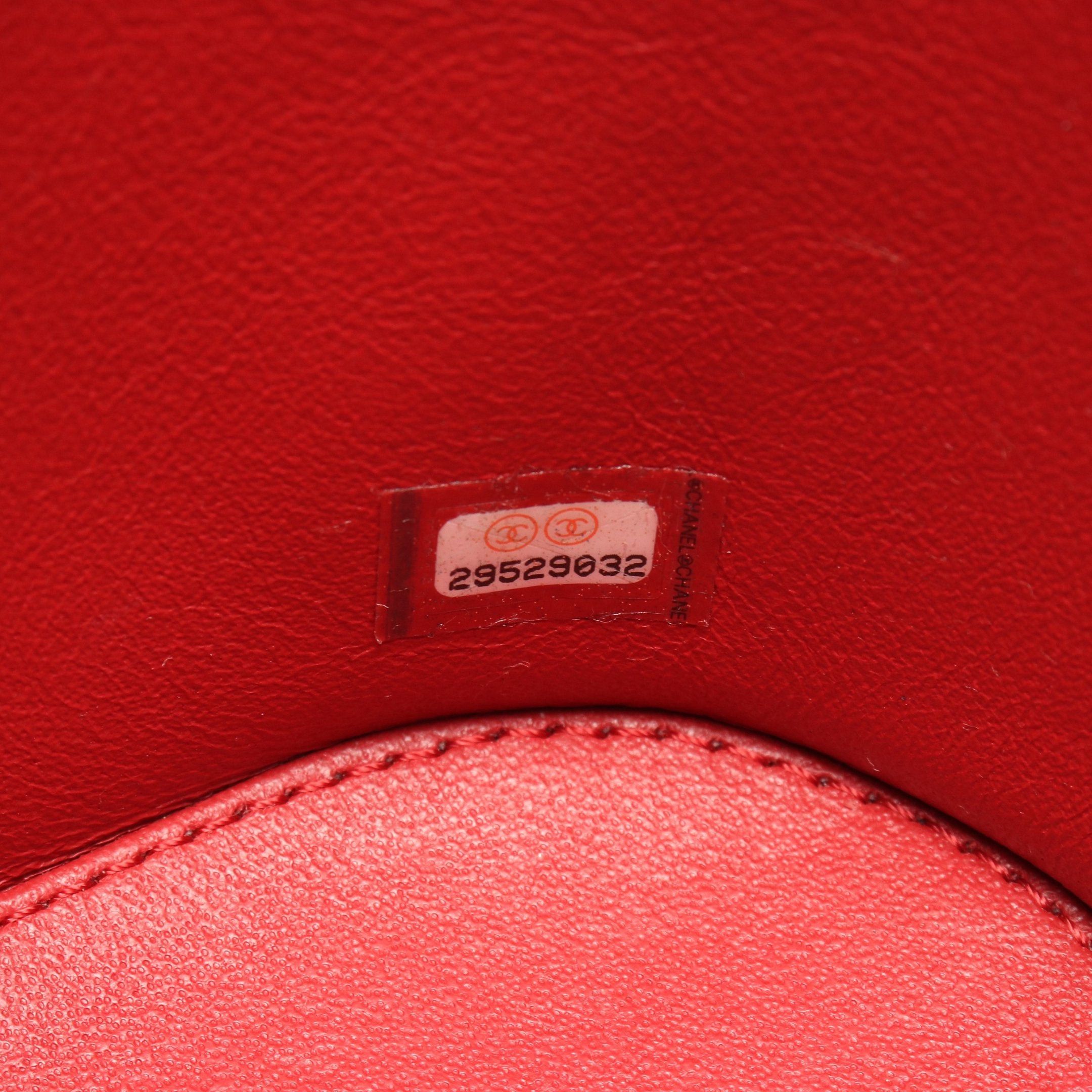 Chanel Chanel Trendy Cc Vanity Bag Chain Shoulder Leather Red Gold Hardware Size ONE SIZE - 5 Thumbnail