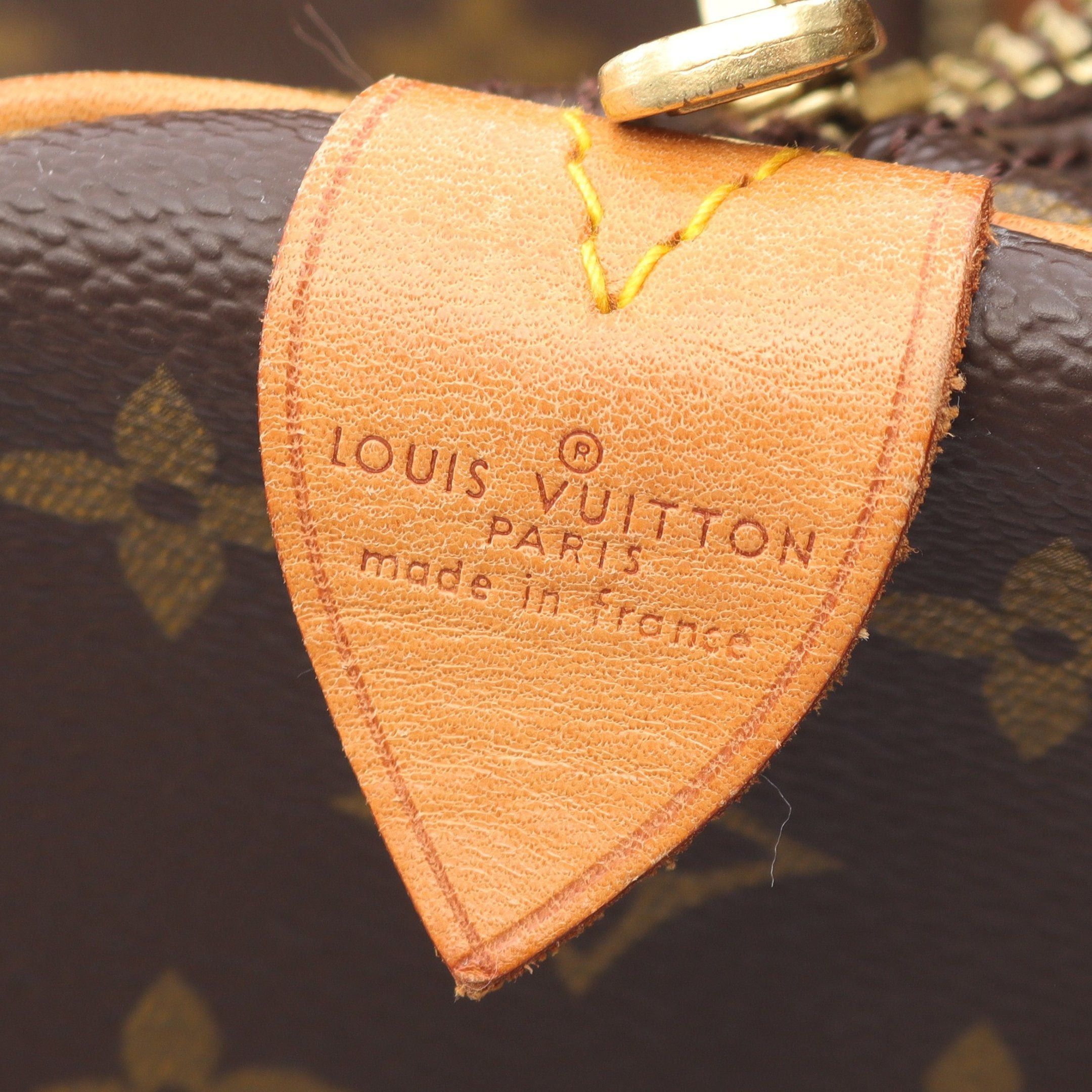 Louis Vuitton Louis Vuitton Keepall 45 Monogram Boston Bag Leather Brown Size ONE SIZE - 4 Thumbnail