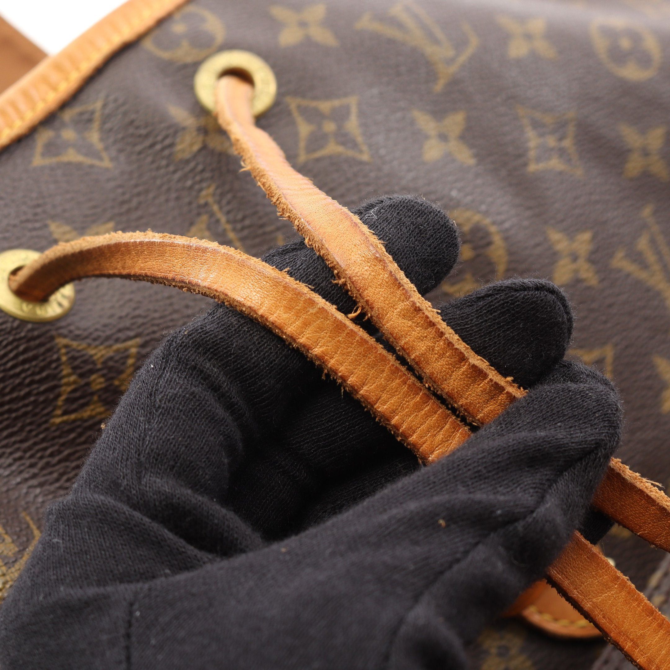 Louis Vuitton Louis Vuitton Montsouris Gm Monogram Backpack Rucksack Leather Brown Size ONE SIZE - 9 Thumbnail