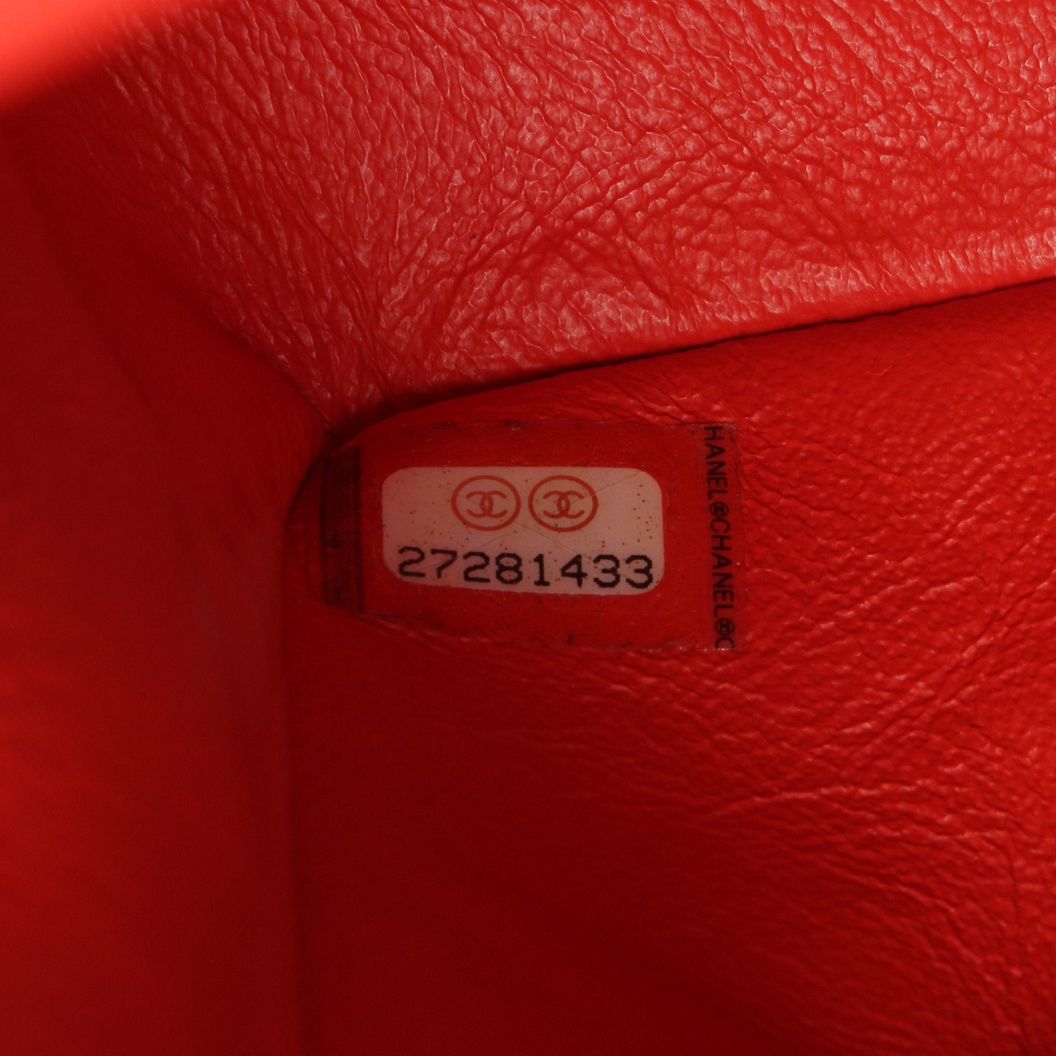 Chanel Chanel Matelasse Double Flap Chain Shoulder Bag Leather Red Silver Hardware Size ONE SIZE - 5 Thumbnail