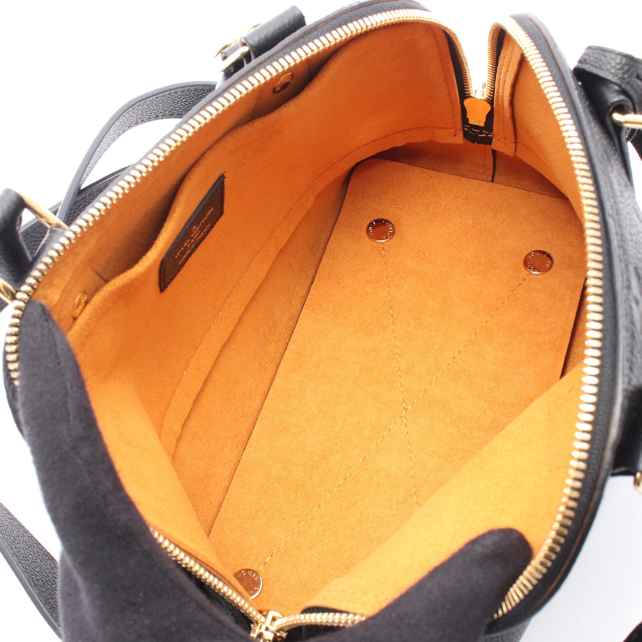 Louis Vuitton Louis Vuitton Neo Alma Bb Monogram Empreinte Noir Handbag Leather Black Size ONE SIZE - 3 Thumbnail