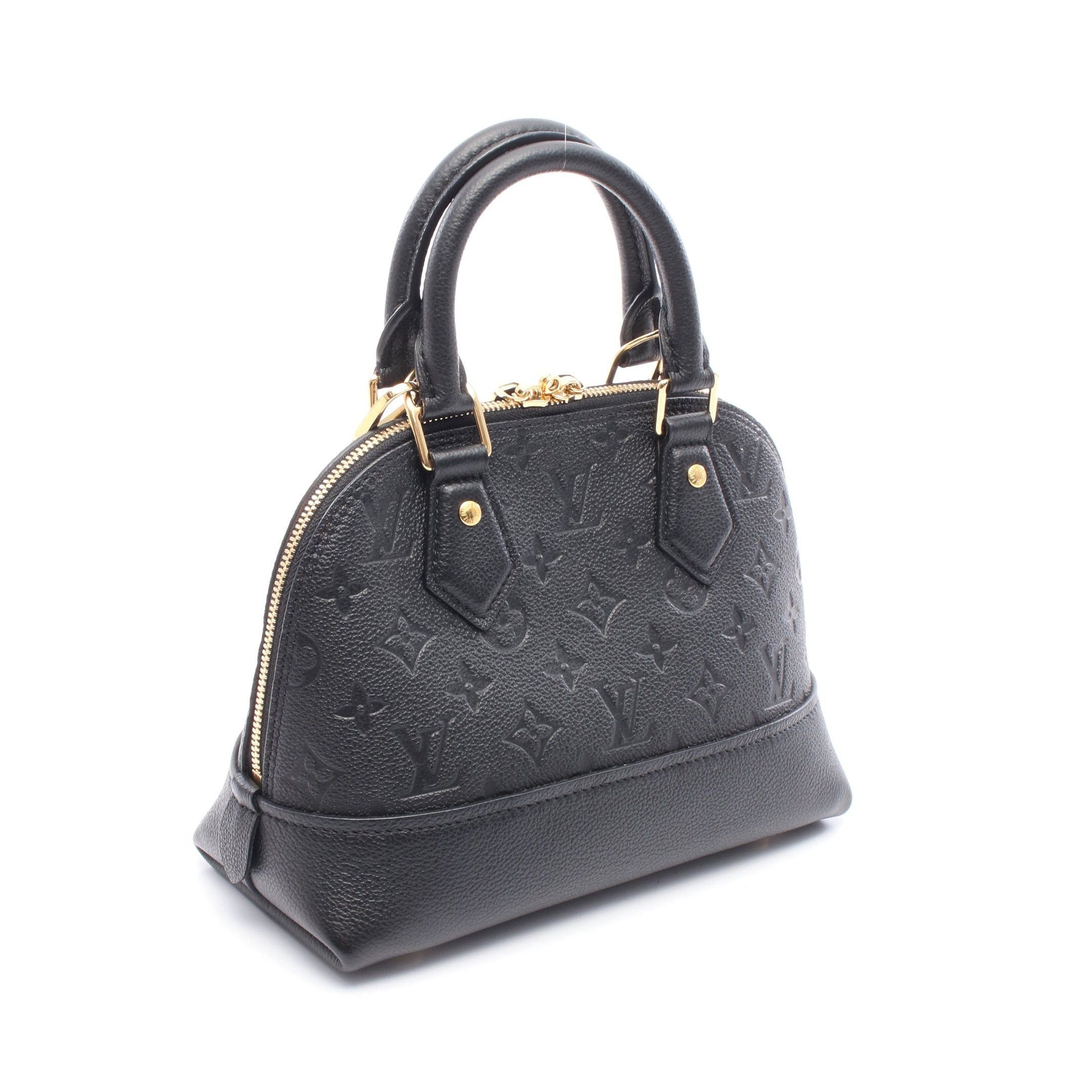 Louis Vuitton Louis Vuitton Neo Alma Bb Monogram Empreinte Noir Handbag Leather Black Size ONE SIZE - 2 Thumbnail