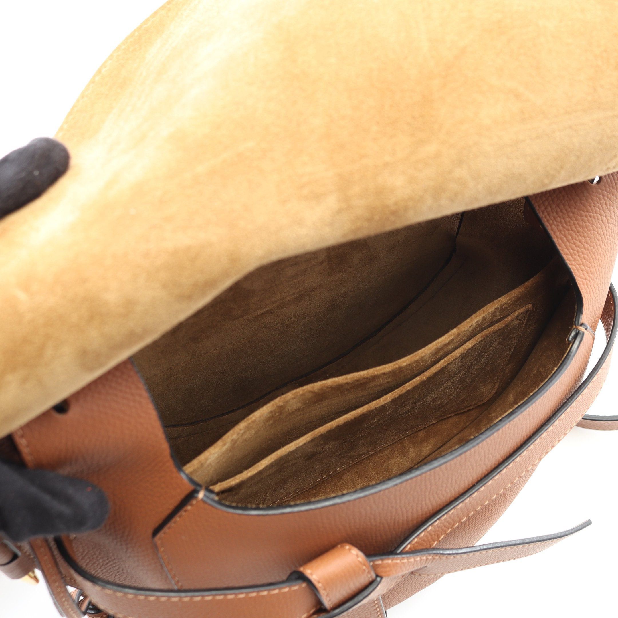 Loewe Loewe Gate Bag Small Shoulder Leather Brown Size ONE SIZE - 3 Thumbnail