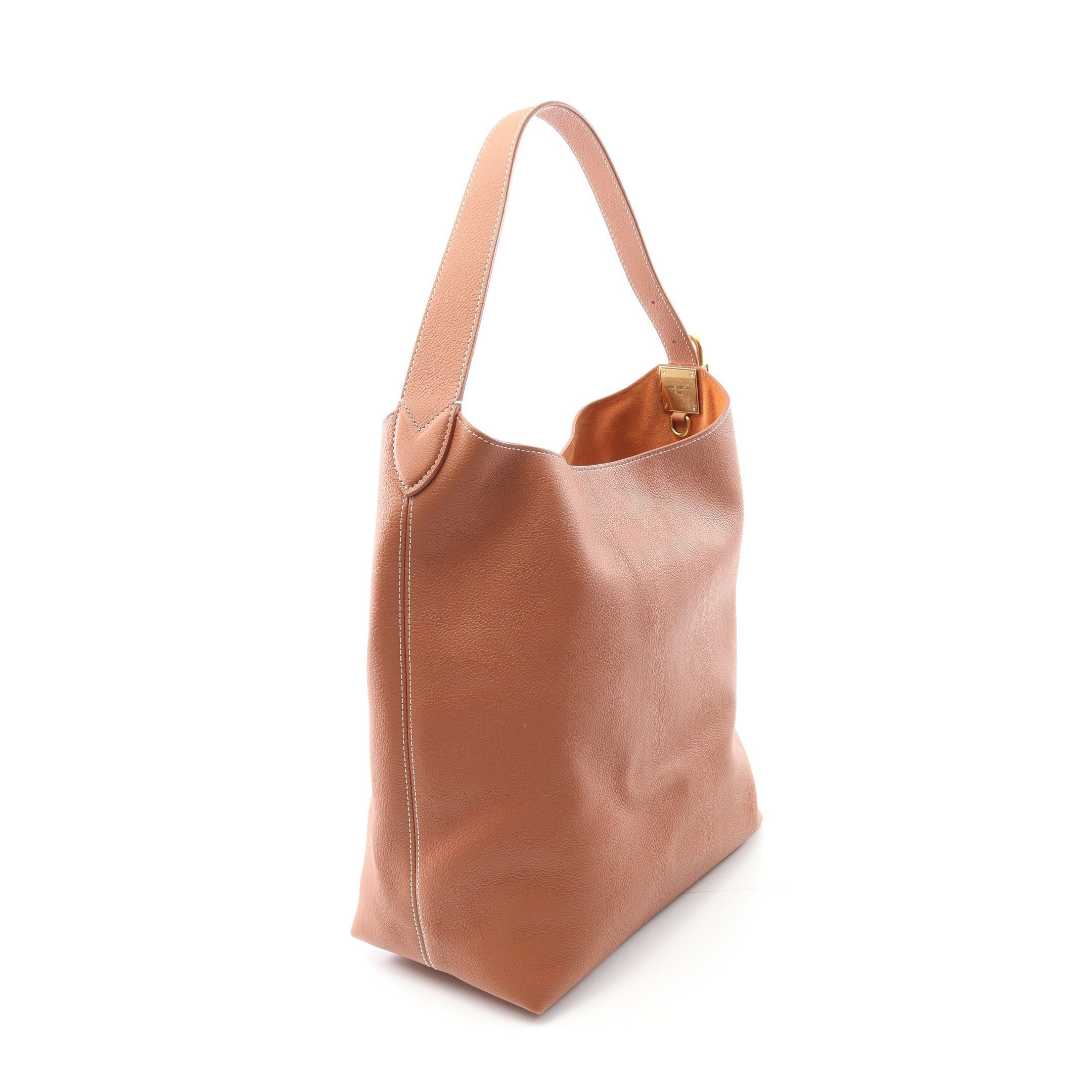 Louis Vuitton Louis Vuitton Lowkey Hobo Mm Cognac Shoulder Bag Leather Brown Size ONE SIZE - 2 Thumbnail