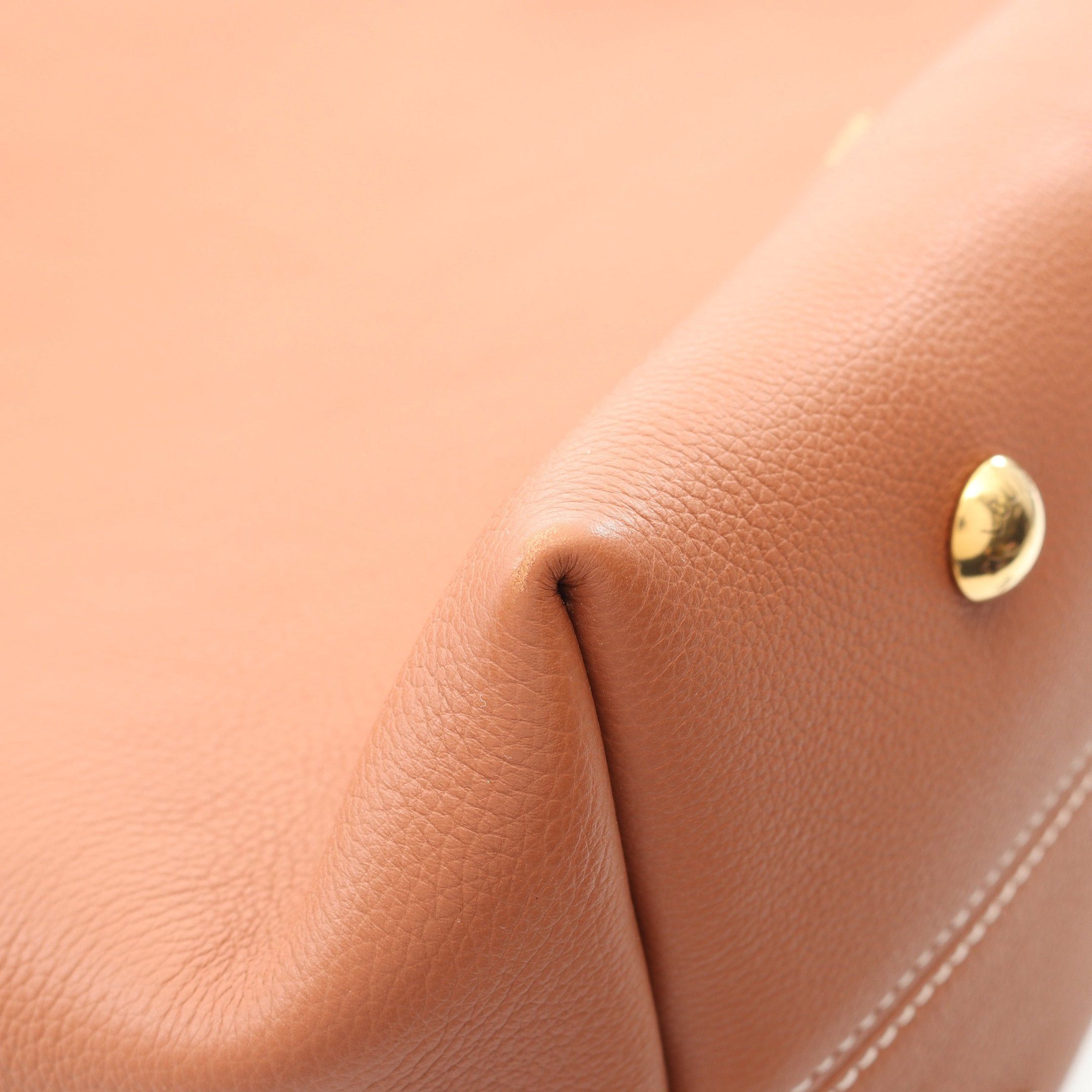 Louis Vuitton Louis Vuitton Lowkey Hobo Mm Cognac Shoulder Bag Leather Brown Size ONE SIZE - 5 Thumbnail
