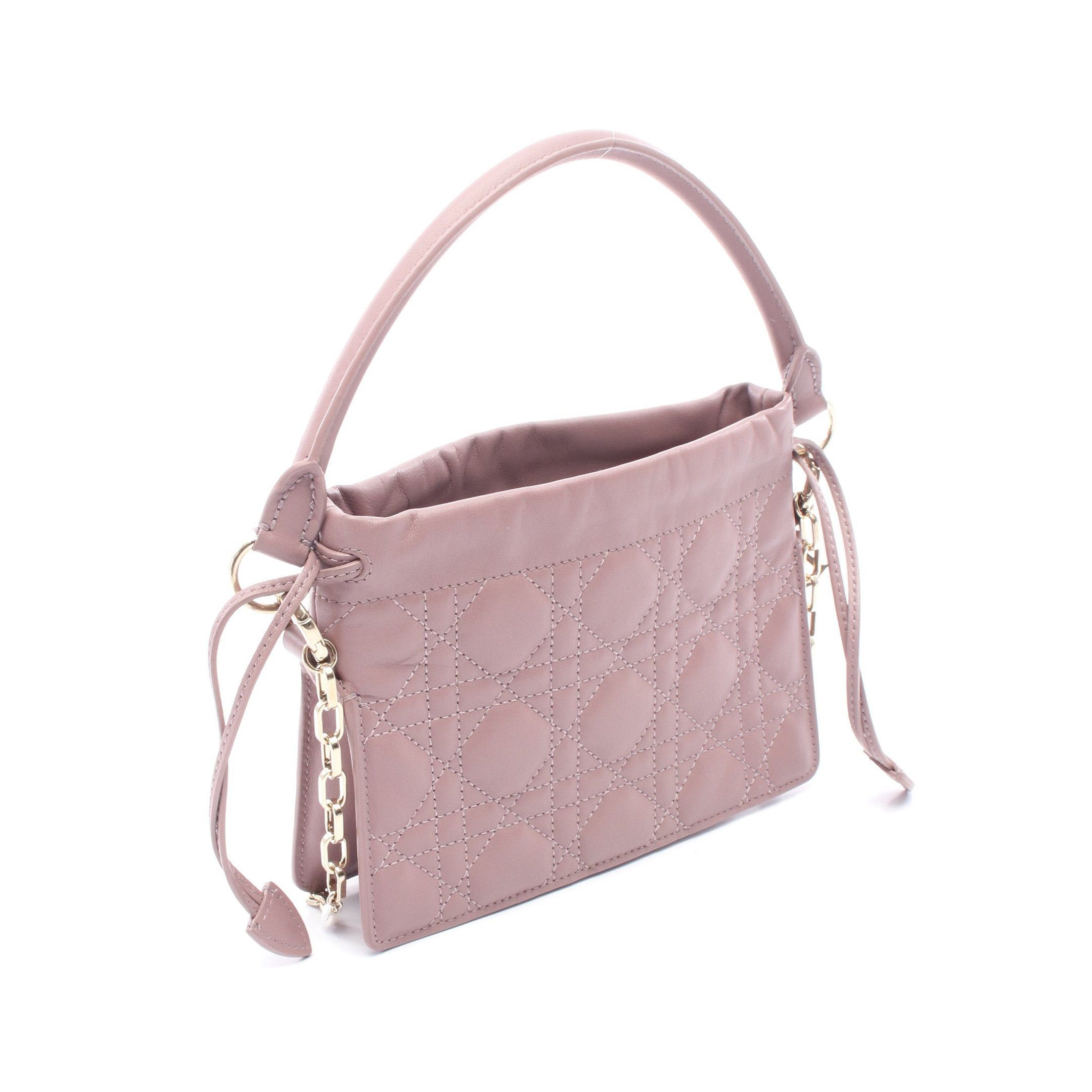 Dior Dior Millie Canage Chain Shoulder Bag Leather Dusty Pink Size ONE SIZE - 2 Thumbnail