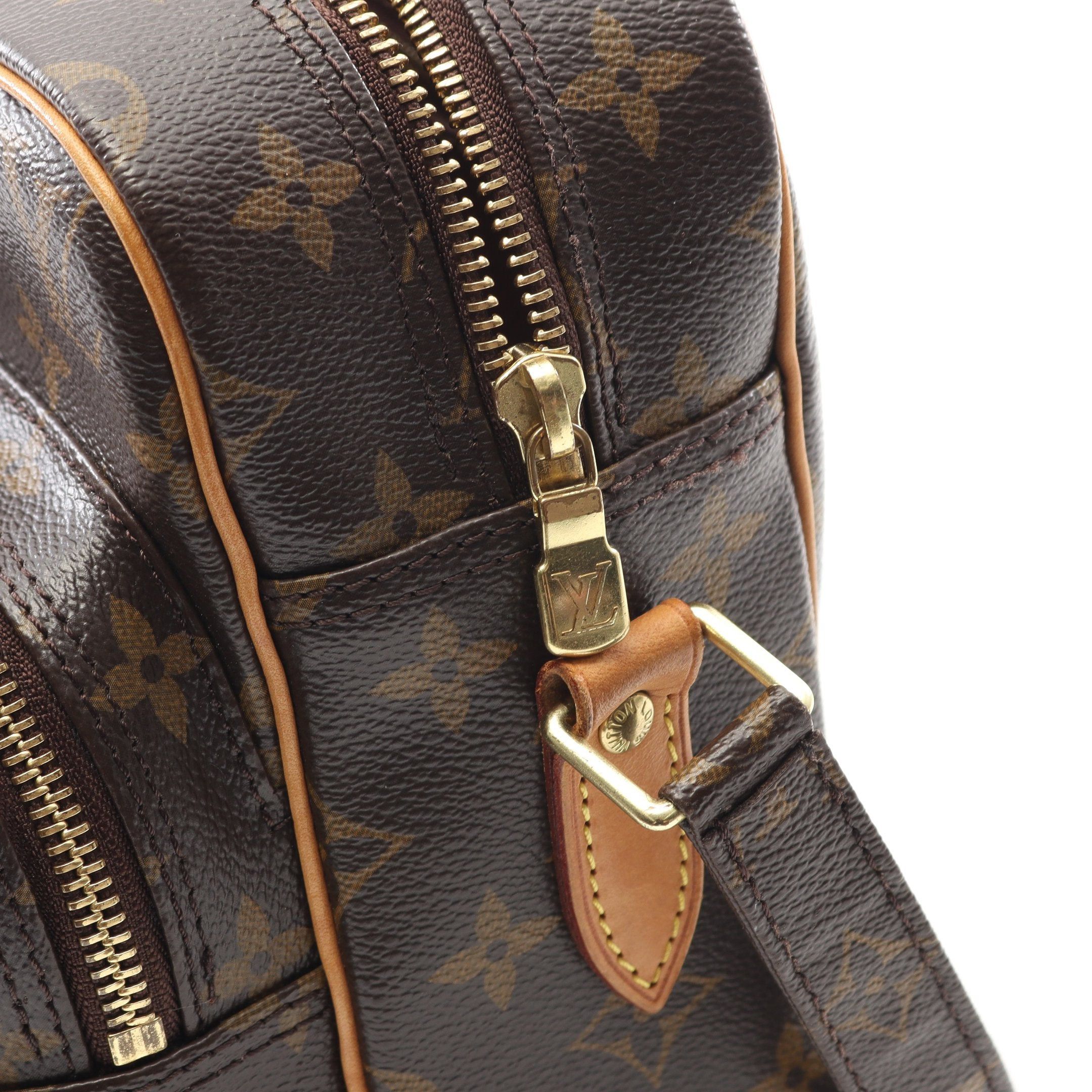 Louis Vuitton Louis Vuitton Nil Monogram Shoulder Bag Leather Brown Size ONE SIZE - 6 Thumbnail