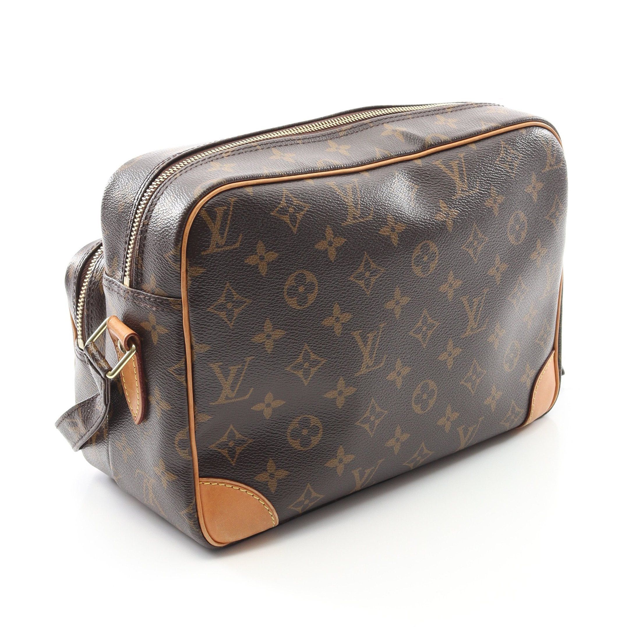 Louis Vuitton Louis Vuitton Nil Monogram Shoulder Bag Leather Brown Size ONE SIZE - 2 Thumbnail