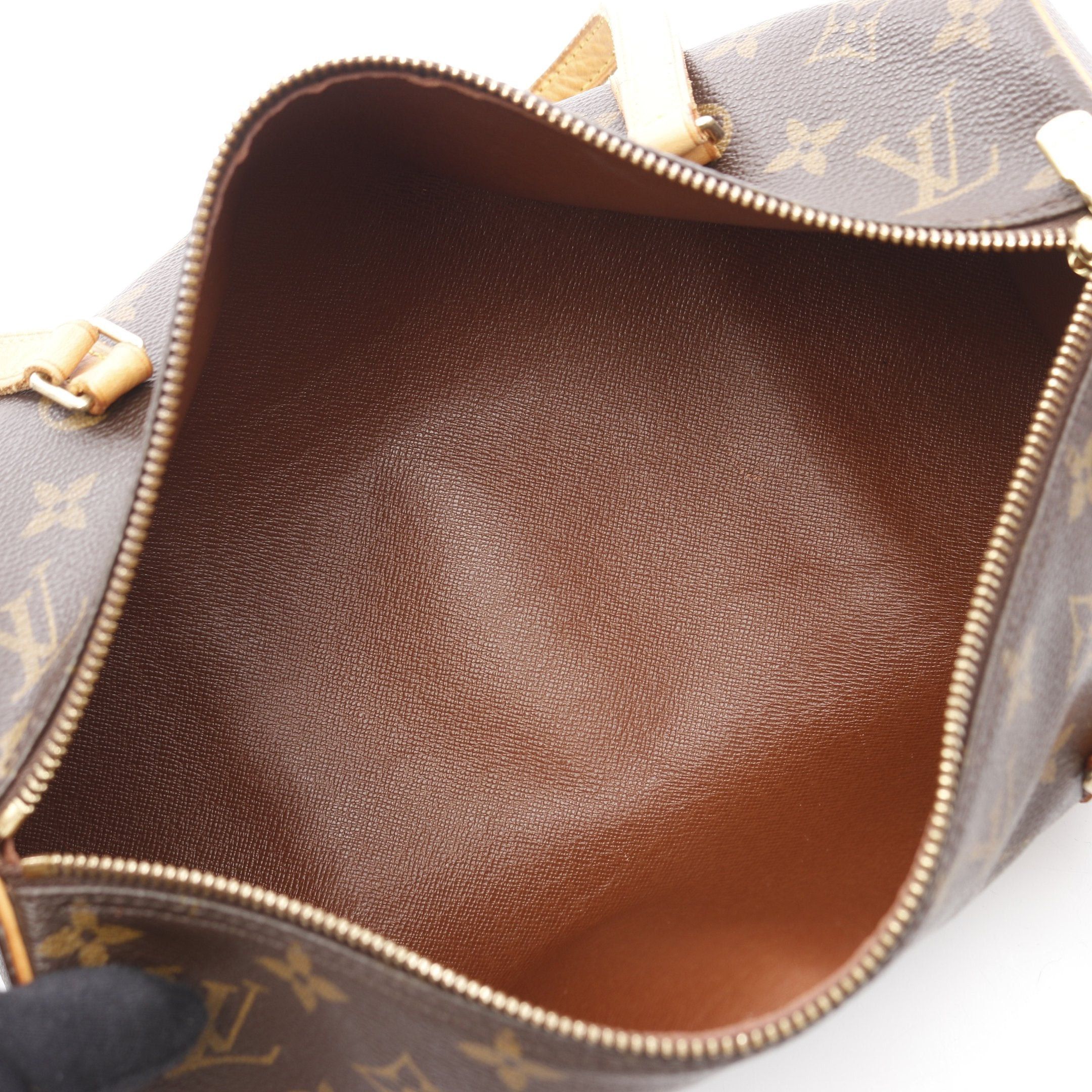 Louis Vuitton Louis Vuitton Papillon 30 Monogram Handbag Leather Brown Size ONE SIZE - 3 Thumbnail