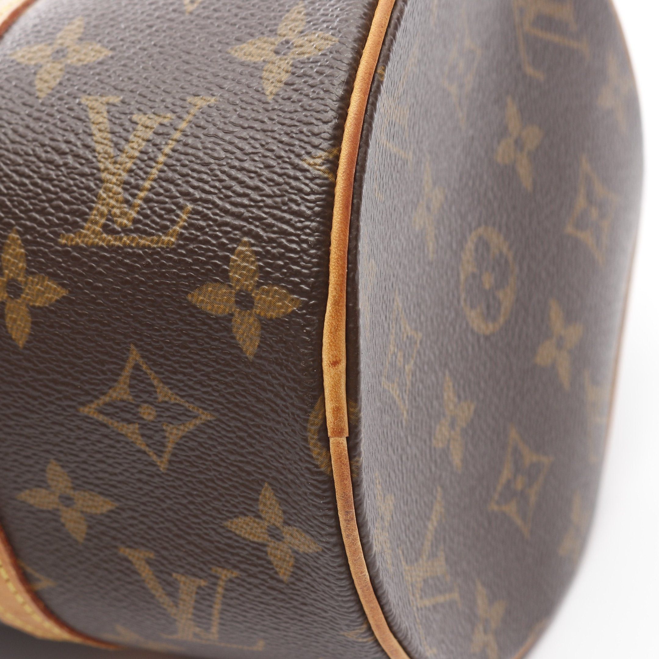Louis Vuitton Louis Vuitton Papillon 30 Monogram Handbag Leather Brown Size ONE SIZE - 7 Thumbnail