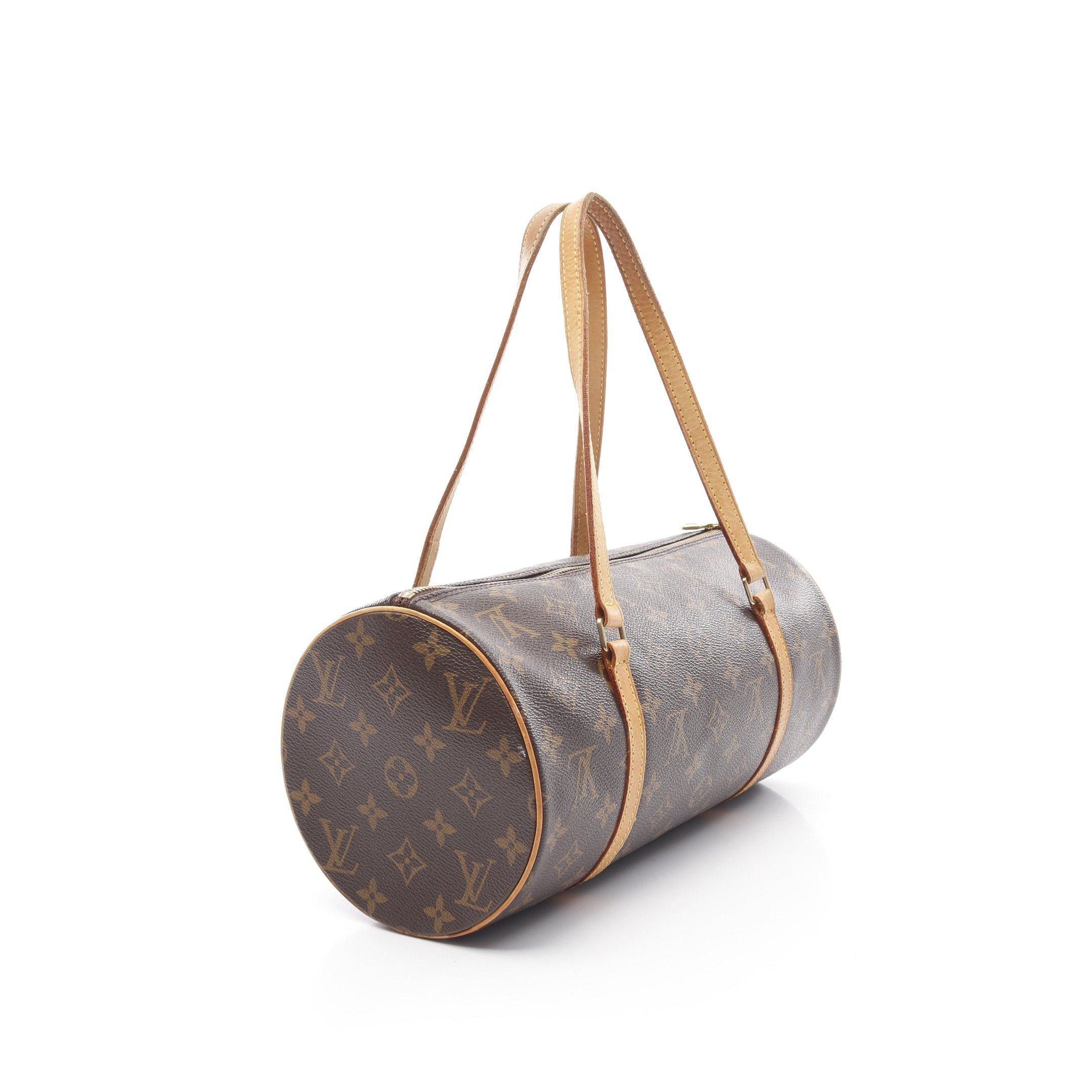 Louis Vuitton Louis Vuitton Papillon 30 Monogram Handbag Leather Brown Size ONE SIZE - 2 Thumbnail